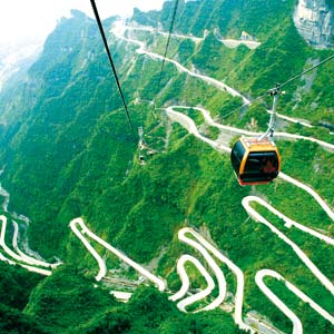 喜樂(lè)N線：天門山國(guó)家森林公園：天門山、天門洞、天門山寺、天門山公路奇觀一日游
